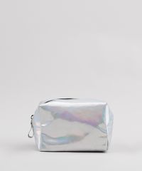 Necessaire-Feminina-Holografica-Prateada-9772775-Prateada_1