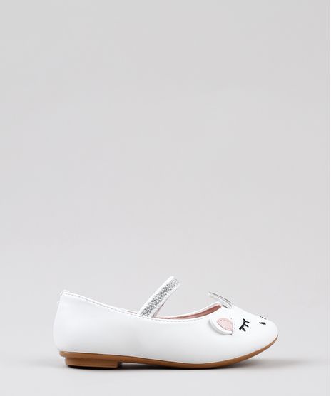 Sapatilha-Infantil-Baby-Club-Unicornio-com-Elastico-Branca-9787153-Branco_1