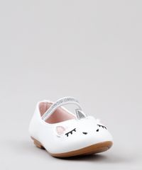 Sapatilha-Infantil-Baby-Club-Unicornio-com-Elastico-Branca-9787153-Branco_2