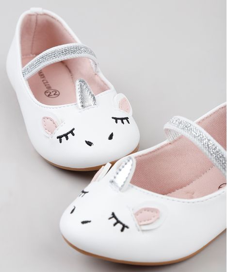 sapatilha infantil unicornio