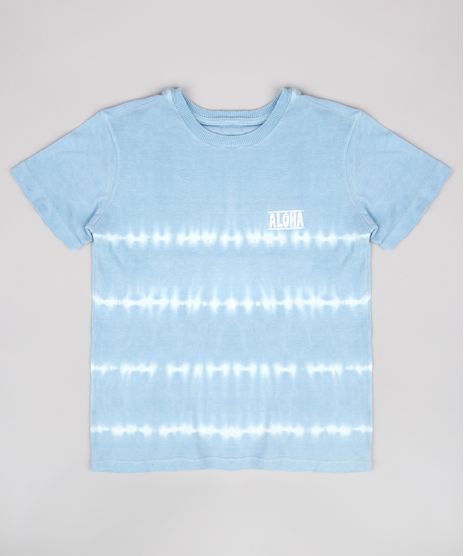 Camiseta-Infantil-Estampada-Tie-Dye--Aloha--Manga-Curta--Azul-9758305-Azul_1