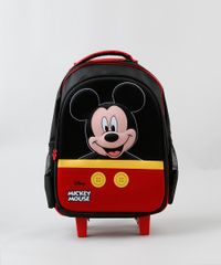 Mochila-Escolar-Infantil-com-Rodinhas-Mickey-Mouse-Preta-9236011-Preto_1