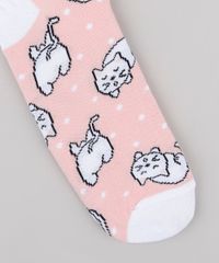 Kit-de-3-Meias-Femininas-Cano-Medio-Gato-Multicor-9805256-Multicor_2