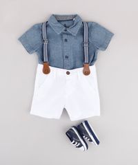 Bermuda-de-Sarja-Infantil-com-Suspensorio-Branco-9822037-Branco_3