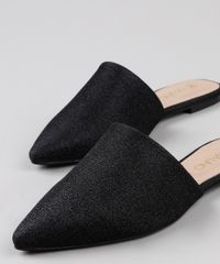 Mule-Feminino-Via-Uno-Bico-Fino-com-Brilho-Preto-9837617-Preto_2