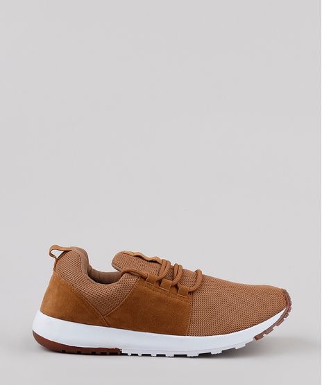 Tenis-Masculino-Oneself-com-Recortes-Caramelo-9775673-Caramelo_1