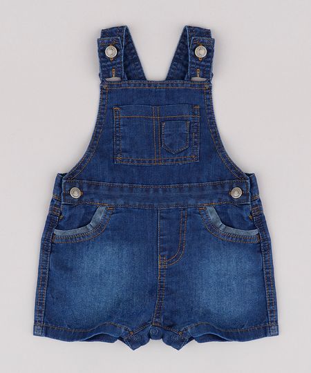 Jardineira-Jeans-Infantil-com-Bolsos-Azul-Escuro-9822039-Azul_Escuro_1 Jardineira-Jeans-Infantil-com-Bolsos-Azul-Escuro-9822039-Azul_Escuro_1