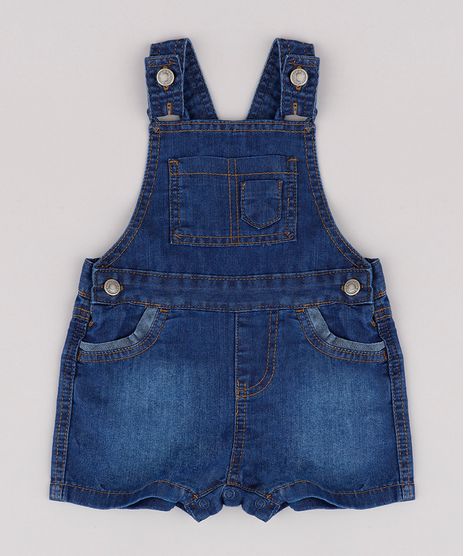 Jardineira-Jeans-Infantil-com-Bolsos-Azul-Escuro-9822039-Azul_Escuro_1