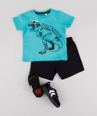 Conjunto-Infantil-de-Camiseta-Dinossauro-Manga-Curta-Verde-Agua---Short-em-Moletom--Preto-9843690-Preto_3 Conjunto-Infantil-de-Camiseta-Dinossauro-Manga-Curta-Verde-Agua---Short-em-Moletom--Preto-9843690-Preto_3
