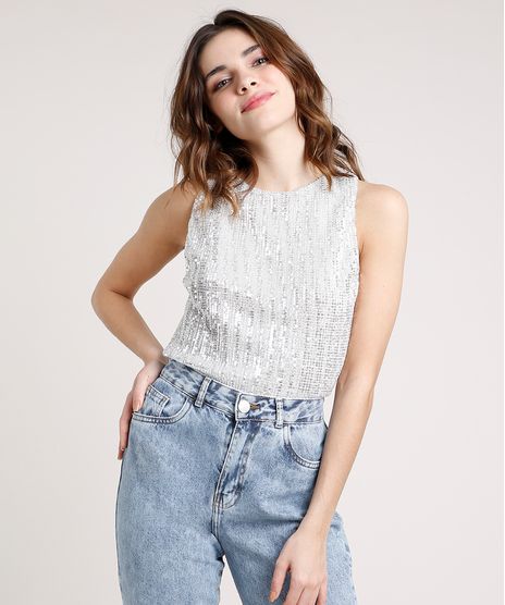 Body-Feminino-Mindset-em-Tule-com-Paetes-Sem-Manga-Decote-Redondo-Prateado-9872417-Prateado_1
