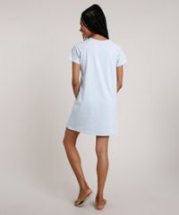 Camisola-Feminina-com-Estampa--True--Raglan-Manga-Curta-Azul-Claro-9638674-Azul_Claro_2