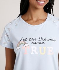 Camisola-Feminina-com-Estampa--True--Raglan-Manga-Curta-Azul-Claro-9638674-Azul_Claro_3