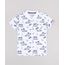 Polo-Infantil-Estampada-Tropical-com-Bolso-Manga-Curta--Branca-9778285-Branco_1