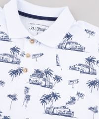 Polo-Infantil-Estampada-Tropical-com-Bolso-Manga-Curta--Branca-9778285-Branco_3