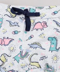 Short-Infantil-Balone-Estampado-de-Dinossauro-Cinza-Mescla-Claro-9876532-Cinza_Mescla_Claro_4