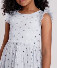 Vestido-Infantil-em-Tule-Estampado-de-Estrelas-com-Babado-na-Manga-Cinza-9682149-Cinza_4