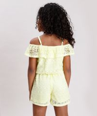 Macaquinho-Infantil-Open-Shoulder-em-Renda-Manga-Curta-Amarelo-9682142-Amarelo_2