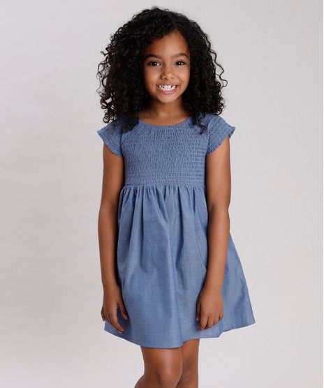 Vestido-Jeans-Infantil-Manga-Curta-Azul-Escuro-9676020-Azul_Escuro_1