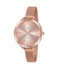 Kit-de-Relogio-Analogico-Mondaine-Feminino---Pulseira---32056LPMGRE2K-Rose-9693237-Rose_1