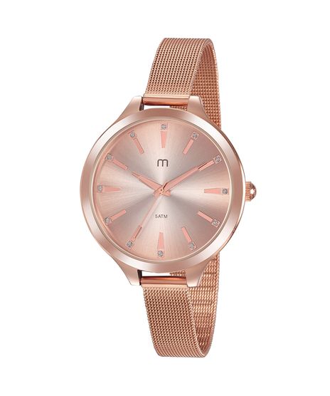 Kit-de-Relogio-Analogico-Mondaine-Feminino---Pulseira---32056LPMGRE2K-Rose-9693237-Rose_1