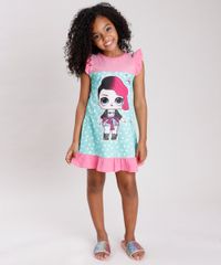 Camisola-Infantil-LOL-Suprise-com-Babado-Sem-Manga---Tapa-Olho-verde-Agua-9762297-Verde_Agua_1