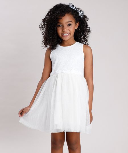 Vestido-Infantil-em-Tule-com-Brilho-e-Paete-Sem-Manga-Off-White-9682138-Off_White_1