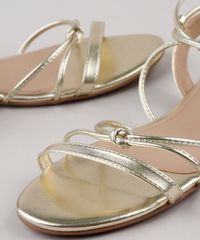 Rasteira-Feminina-Oneself-Metalizada-com-Amarracao-Dourado-9800934-Dourado_5
