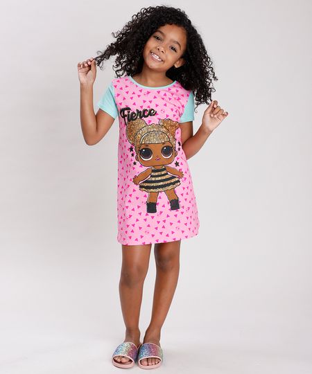 Camisola-Infantil-LOL-Suprise-com-Brilho-Manga-Curta---Tapa-Olho-verde-Agua-9762298-Verde_Agua_1 Camisola-Infantil-LOL-Suprise-com-Brilho-Manga-Curta---Tapa-Olho-verde-Agua-9762298-Verde_Agua_1