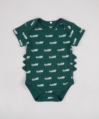 Body-Infantil-Estampado--Raaaw--Manga-Curta-Verde-Militar-9680655-Verde_Militar_1