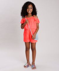 Macaquinho-Infantil-Open-Shoulder-em-Renda-Manga-Curta-Coral-Neon-9682140-Coral_Neon_3