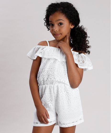 Macaquinho-Infantil-Open-Shoulder-em-Renda-Manga-Curta-Branco-9682139-Branco_1