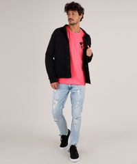 Camiseta-Masculina-NASA-Manga-Curta-Gola-Careca-Rosa-Neon-9800800-Rosa_Neon_3