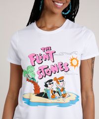 Blusa-Feminina-Os-Flintstones-Manga-Curta-Decote-Redondo-Branca-9799324-Branco_4