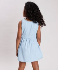 Vestido-Jeans-Infantil-com-Botoes-e-Laco-Azul-Claro-9845743-Azul_Claro_2