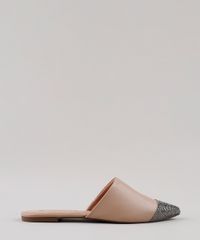 Mule-Feminino-Via-Uno-Bico-Fino-com-Strass-Bege-9823568-Bege_1