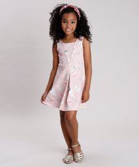 Vestido-Infantil-Texturizado-Estampado-Floral-Sem-Manga-Rose-9787568-Rose_3