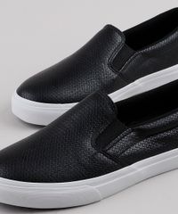 Tenis-Masculino-Oneself-Slip-On-Croco-Preto-9826730-Preto_2