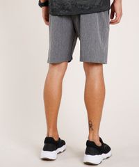 Bermuda-Masculina-Esportiva-Ace-com-Recorte-e-Respiro-Cinza-Mescla-9736168-Cinza_Mescla_4