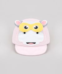 Bone-Infantil-Fisher-Price-Aba-Reta-em-Pelucia-com-Estampa-Interativa-de-Hipopotamo-Rosa-9788914-Rosa_1