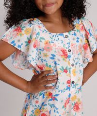 Macaquinho-Infantil-Estampado-Floral-com-Botoes-Manga-Curta-Rose-9673828-Rose_4