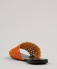 Rasteira-Feminina-Triya-Slide-Degrade-com-Textura-Laranja-9800947-Laranja_4