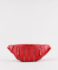 Pochete-Feminina-Matelasse-com-Tachas-Vermelha-9604669-Vermelho_1