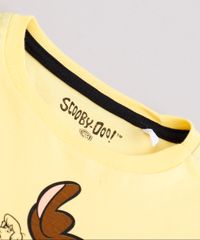 Conjunto-Infantil-Scooby-Doo-de-Camiseta-Manga-Curta-Vermelha---Bermuda-em-Moletom-Preta-9843689-Preto_4