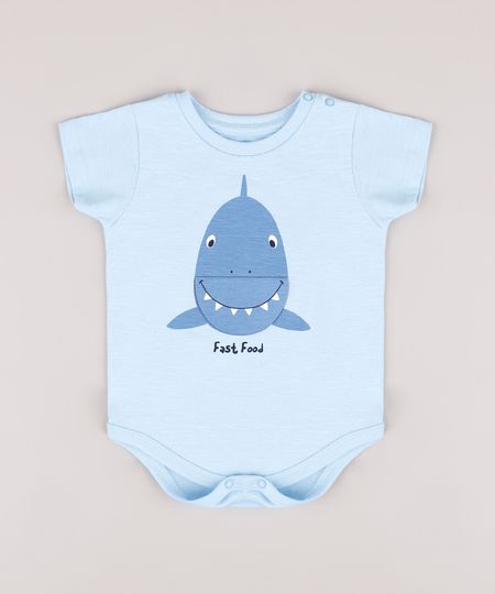 Body-Infantil-com-Estampa-Interativa-de-Tubarao-Manga-Curta-Azul-Claro-9822834-Azul_Claro_1