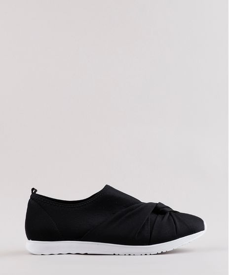 Tenis-Feminino-Via-Uno-Running-com-No-Preto-9828425-Preto_1
