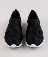 Tenis-Feminino-Via-Uno-Running-com-No-Preto-9828425-Preto_4