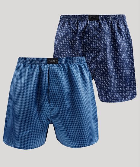 Kit-de-2-Samba-Cancao-Masculinas-Estampadas-Acetinadas-Azul-9860903-Azul_1