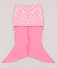 Saia-Infantil-Mullet-Estampada-Sereia-com-Brilho-Holografico-Pink-9771576-Pink_1
