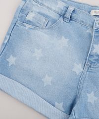 Short-Jeans-Infantil-Estampado-de-Estrelas-com-Bolsos-Barra-Dobrada-Azul-Claro-9615008-Azul_Claro_4