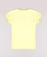 Blusa-Infantil-Gato-com-Oculos-Manga-Curta-Amarela-9756282-Amarelo_2